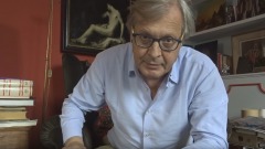 Vittorio Sgarbi nel video pubblicato su facebook