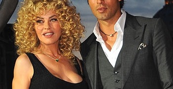 Eva Grimaldi e Gabriel Garko
