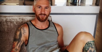 Cambio look per Lionel Messi
