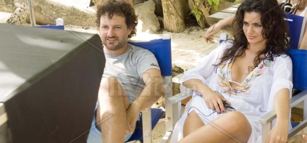 Leonardo Pieraccioni e Laura Torrisi