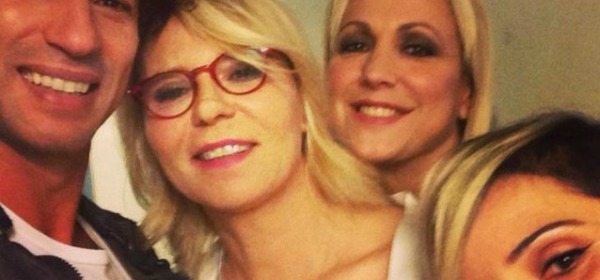 Maria De Filippi, Kledi Kadiu, Alessadra Celentano e Veronica Peparini