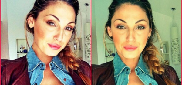 Anna Tatangelo occhiaie