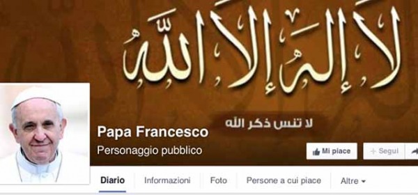 Pagina facebook Papa Francesco