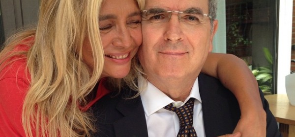 Lamberto Sposini e Mara Venier