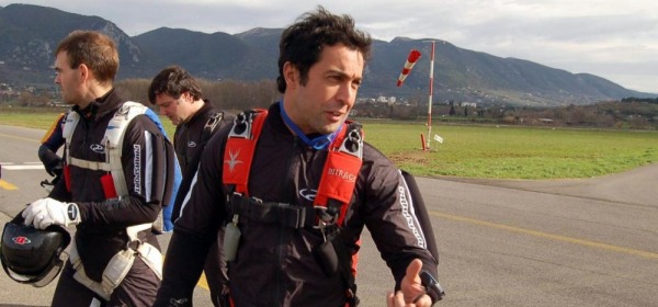 Pietro Taricone e Kasia Smutniak appassionati di sport estremi