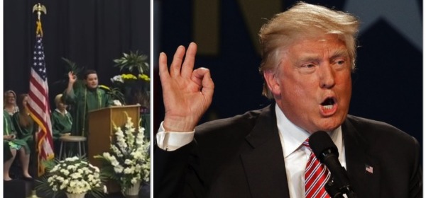 Jack Aiello imita Trump