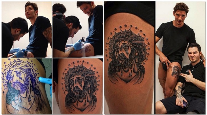 Stefano De Martino nuovo tattoo