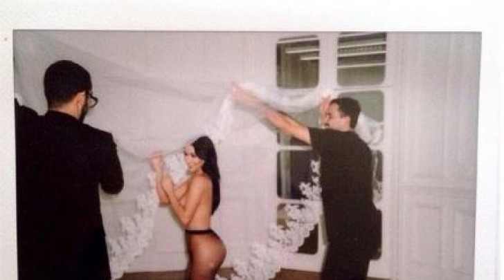 Kim Kardashian Topless