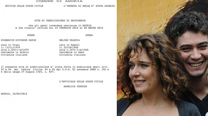 Valeria Golino e Riccardo Scamarcio