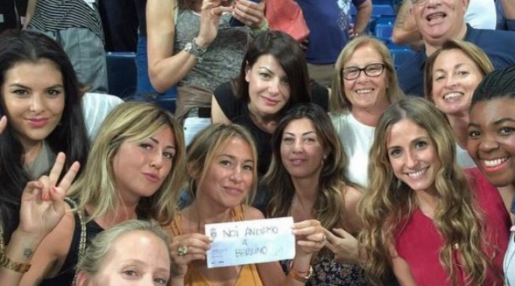 Ilaria D'Amico e le Wags Italiane