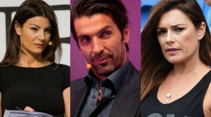 Ilaria D'Amico, Gigi Buffon e Alena Seredova