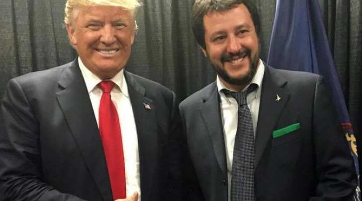 Matteo Salvini e Donald Trump