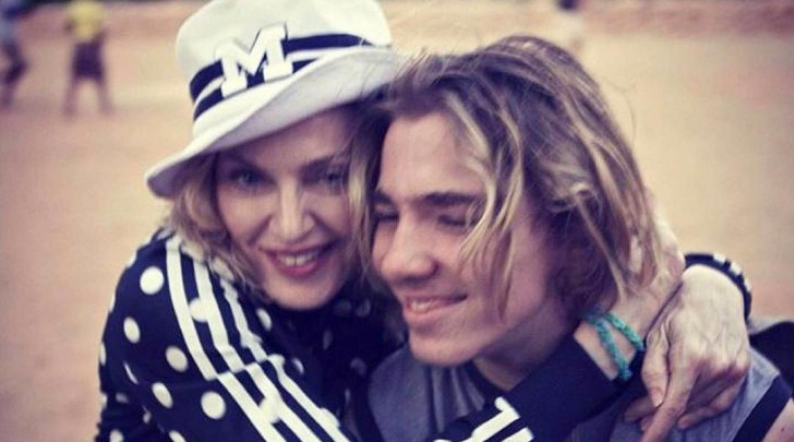Madonna ed il figlio Rocco Ritchie - foto da instagram
