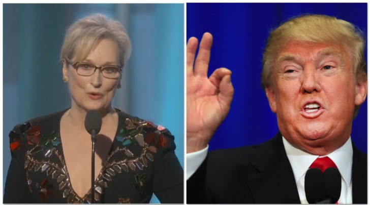 Meryl Streep contro Donald Trump